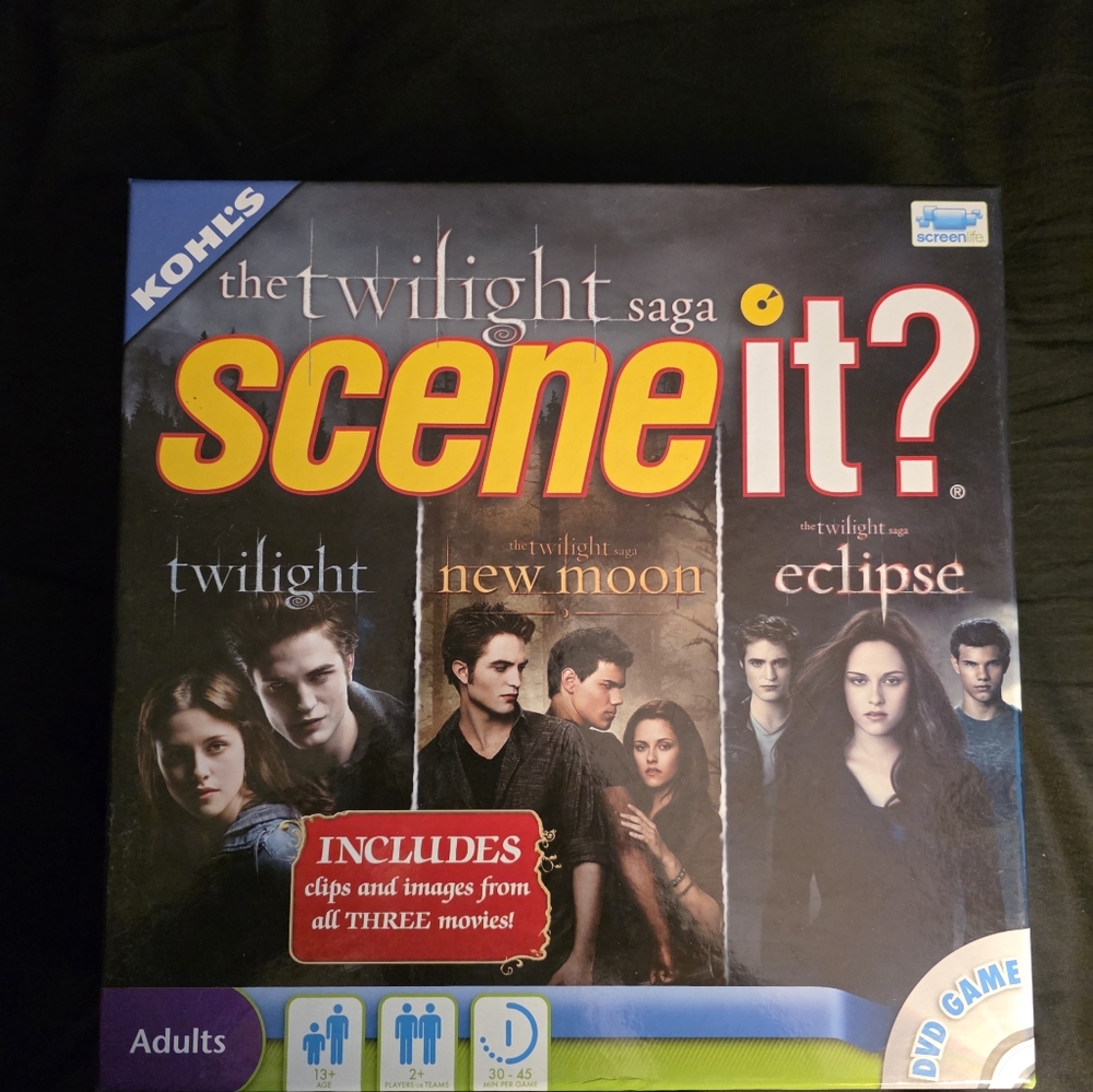 Twilight Saga Scene It? DVD Game